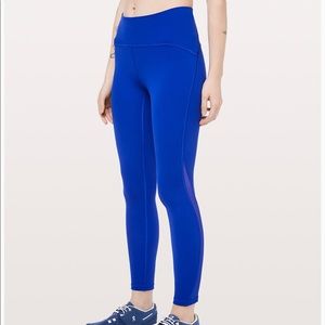 Lululemon cobalt train times legging